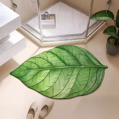 Folha de Pedra Transmite elegância natural com um toque moderno. Une o formato orgânico com a tecnologia da diatomita.