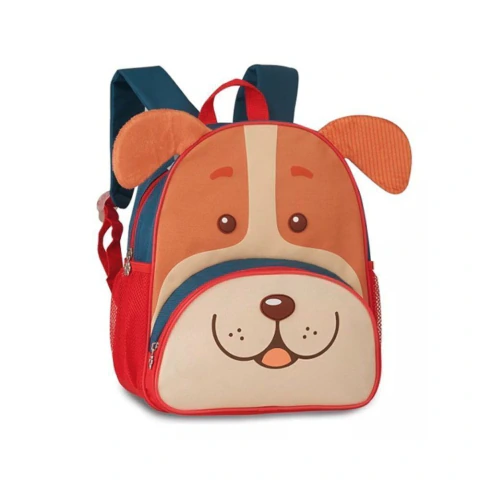 Mochila Infantil com Alças - Cachorro Vermelho Clio Pets