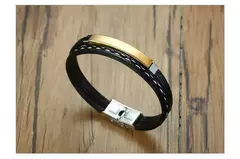 Imagem do Pulseira de Couro Vnox!