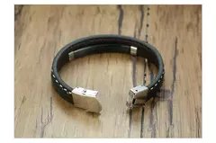 Pulseira de Couro Vnox! - Full Store