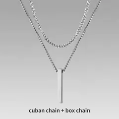 Colar de aço Vnox - Full Store