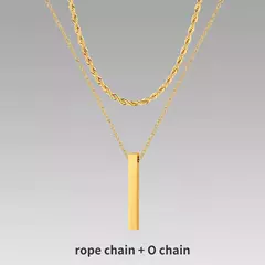 Colar de aço Vnox