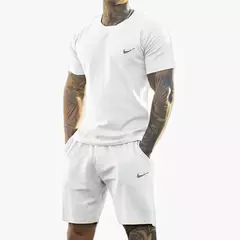 2025 verão novo masculino impresso camiseta de manga curta + shorts terno, roup - loja online