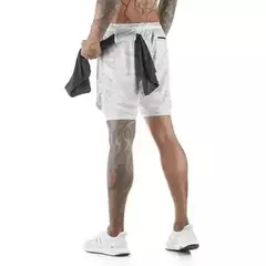 Shorts 2 em 1 para trinar, Esporte Air Effect