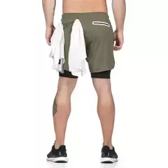 Shorts 2 em 1 para trinar, Esporte Air Effect - loja online