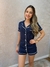 REF. 1188 - PIJAMA BOTÃO SHORTS MARINHO - comprar online