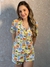 1762 - PIJAMA BOTÃO CARTOON na internet