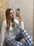REF. 1710 - PIJAMA MEOW BLUSA 100% ALGODÃO CALÇA na internet