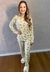 REF. 1764 - PIJAMA ABACATE E OVOS MANGA LONGA E CALÇA
