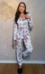 REF. 1581 - PIJAMA BOTÃO CALÇA CORAÇÃO LOVE