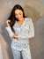 1719 - PIJAMA CALÇA BOTÃO CAFÉ DA MANHÃ - comprar online