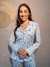 1719 - PIJAMA CALÇA BOTÃO CAFÉ DA MANHÃ - comprar online