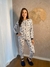 REF. 1668- PIJAMA FEMININO CALÇA E BLUSA MANGA LONGA COM PUNHO ESTRELA - loja online