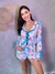 1720 - PIJAMA FEMININO LAÇOS FRONTAL SHORTS na internet