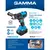 TALADRO INALAMB./IMPACTO 20V 13MM. G12405/2AR GAMMA - comprar online