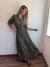 Vestido Sally Verde Militar - Atelier Dinde