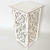 Kit Mdf Branco 2 Mesa Luis Xv Mãe E Filha 2 Cubos 1 Banco - loja online