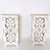 Cubo MDF Encaixe 40x40x80cm Branco Laminado 6mm - Lúdica Artes