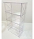 Armário 2 Un Transparente Em Acrílico Decora Festa 65 Cm 3Mm - loja online