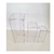 Quatro Cubos Acrílico 3Mm Ps Cristal 80 60 50 50 Cm na internet