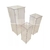 Quatro Cubos Acrílico 3Mm Ps Cristal 80 60 50 50 Cm - comprar online