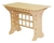 Mesa Estrela 100X60 Cm Altura 80 Cm Mdf Cru 6Mm Porta Balão