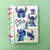 Caderno Inteligente M 8 Discos STITCH - Rabisquei