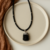 Collar con piedra