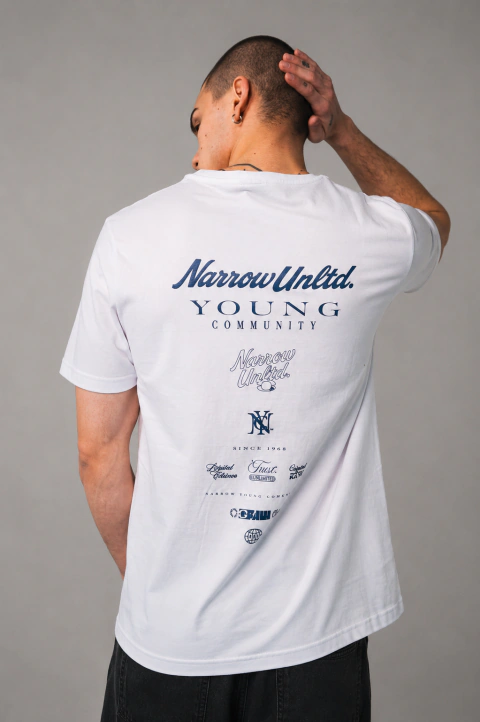 "NARROW YOUNG" Reg. Tee