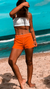Short Feminino Laranja