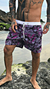 Short Folhas Lilás