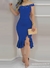 Vestidos femininos casuais 2025 primavera bloco de cor geométrica impresso plis - comprar online