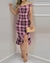 Vestidos femininos casuais 2025 primavera bloco de cor geométrica impresso plis