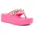 Chinelo Feminino Plataforma Salto Super Leve e Macio em EVA - comprar online