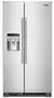 refrigerador Maytag 36 Side by Side de 25 pés cúbicos - comprar online