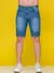Kit 3 Bermudas Jeans Masculina Casual Lavagem Azul Médio Moda Verão Linha Prem na internet