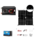 Sistema solar fora da rede para casa 6000w 220v inversor 30a controlador 5v pain - comprar online