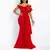 Vestido de manga curta pérola feminino vestido maxi sexy senhora do escritório