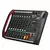Mixer de áudio profissional com efeito de reverberação, Bluetooth, USB, equil - comprar online