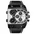 Relógios dos homens Mens Quartz Couro Casual Pulseira de Pulso Sports - loja online