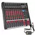 mixer usb profissional de 8 canais, placa de mesa de mixagem de som de áud