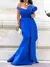 Vestido de manga curta pérola feminino vestido maxi sexy senhora do escritório - comprar online