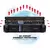 PF10000Q Amplificador de potência de áudio profissional 2/4 canais 4x2500W DJ - loja online