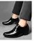 Imagem do Luxo vermelho salto alto sapato masculino moda mocassim homem sapatos de casamen
