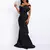 Vestido de manga curta pérola feminino vestido maxi sexy senhora do escritório - loja online