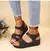 Verão sapatos femininos confortáveis dedo do pé sapatos de caminhada macios s - loja online