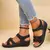 Verão sapatos femininos confortáveis dedo do pé sapatos de caminhada macios s
