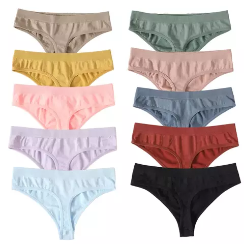 tangas calcinha sem costura cintura baixa g-string para roupa interio