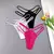 3 pçs renda fina cinta tanga feminina cintura baixa sexy perspectiva roupa inte