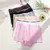 3 pçs calcinha feminina de algodão sem costura esportes boxers roupa interior - comprar online